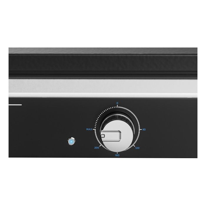 Campingaz Plancha Eléctrica 1 XD para Barbacoa, de Hierro Fundido, 2100W, Área de Cocción 1350 cm², Negro