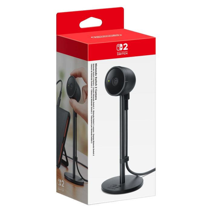 Nintendo Switch 2 Cámara USB-C Full HD 1080p Gran Angular Compacta para Videochat y Juegos