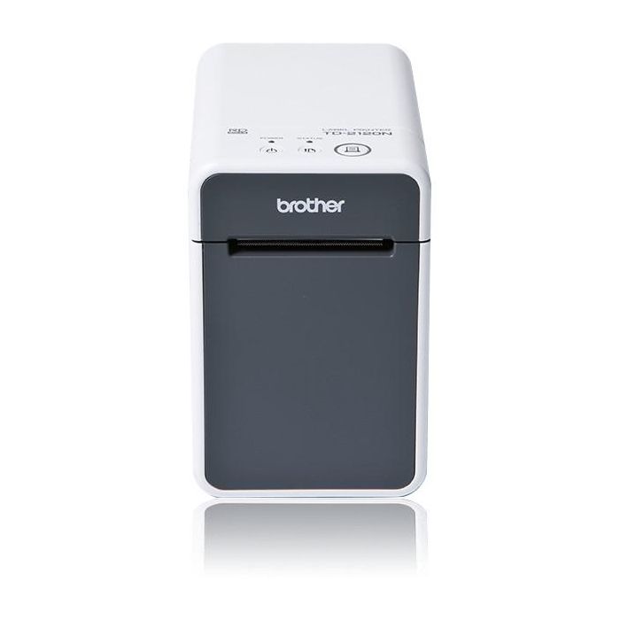 Brother P-Touch TD-2120N Etiquetadora Térmica Directa, Impresora de Etiquetas Inalámbrica