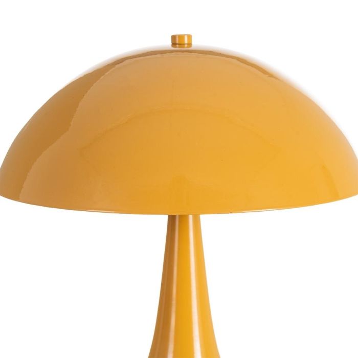 Lámpara Mesa Mostaza Metal 25 X 25 X 27,50 cm
