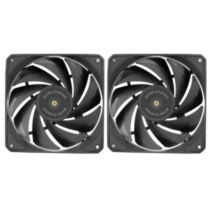 Pack 2 Ventiladores Mars Gaming MF-NCLX2/ 12cm Pack 2 Ventiladores Mars Gaming MF-NCLX2/ 12cm