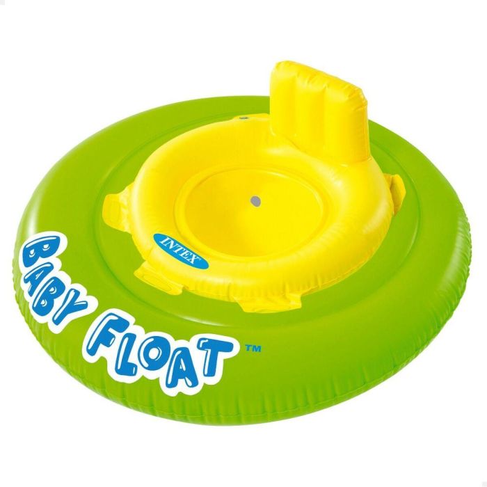 Flotador de bebé Intex Amarillo Verde Ø 76 cm (12 Unidades) 3