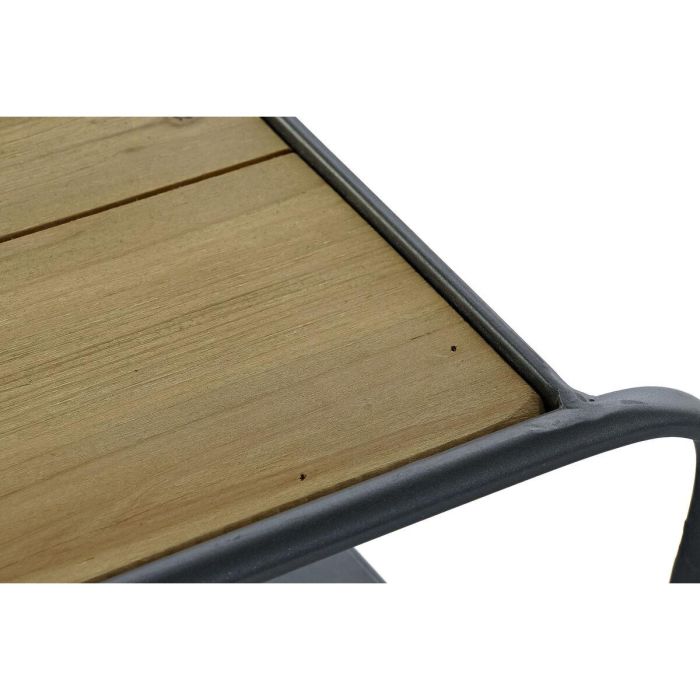 Consola Loft DKD Home Decor Negro Marron Claro 38 x 78 x 120 cm 3 Consola Loft DKD Home Decor Negro Marron Claro 38 x 78 x 120 cm 3
