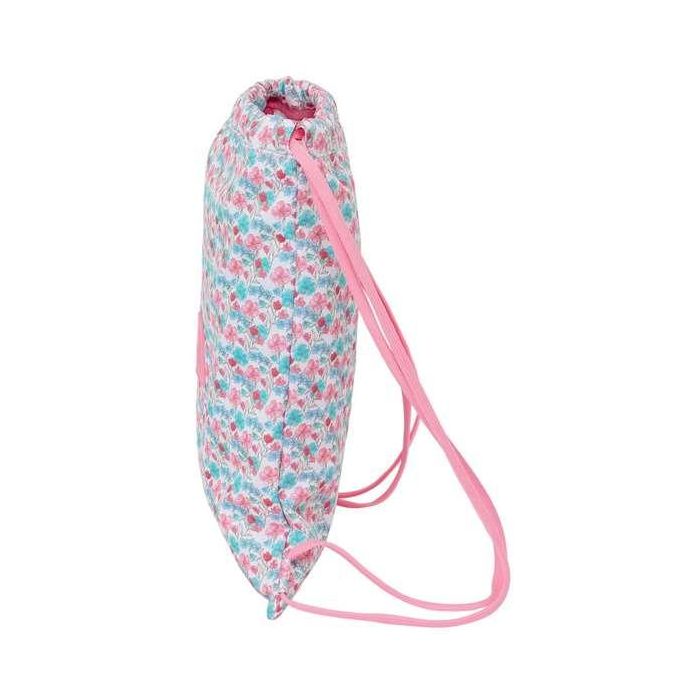 Bolsa Mochila con Cuerdas Moos Flores Multicolor 35 x 40 x 1 cm 6 Bolsa Mochila con Cuerdas Moos Flores Multicolor 35 x 40 x 1 cm 6