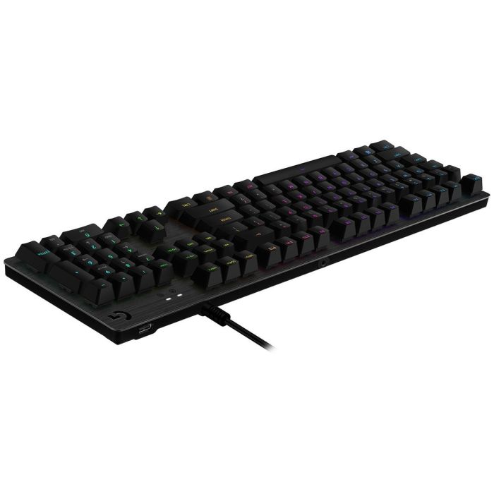 Logitech G G513 Teclado Gaming Mecánico RGB LIGHTSYNC con Interruptores GX Brown, Reposamanos de Espuma Viscoelástica, Carbono 11 Logitech G G513 Teclado Gaming Mecánico RGB LIGHTSYNC con Interruptores GX Brown, Reposamanos de Espuma Viscoelástica, Carbono 11