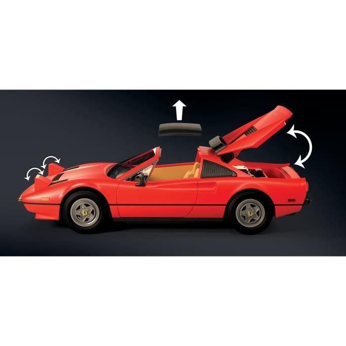 PLAYMOBIL 71343 Magnum - Ferrari 308GTS - Coches Clásicos - Coche de colección 4