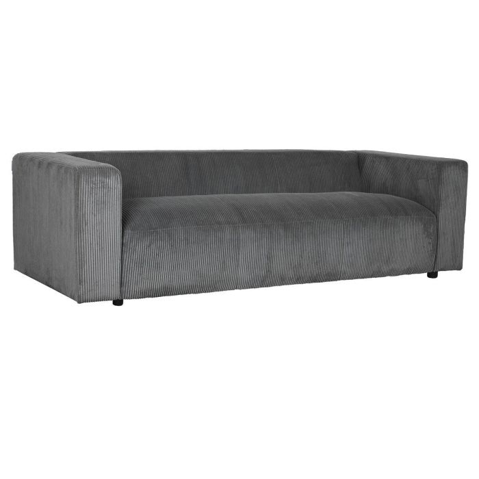 Sofa Moderno DKD Home Decor Gris Claro 95.5 x 66.5 x 224 cm