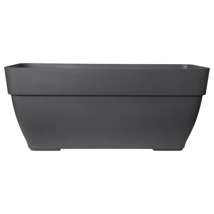 Bandeja de patio ELHO Vibia 80 - Gris antracita - Exterior - L 34.2 x W 77.4 x H 33.2 cm Bandeja de patio ELHO Vibia 80 - Gris antracita - Exterior - L 34.2 x W 77.4 x H 33.2 cm