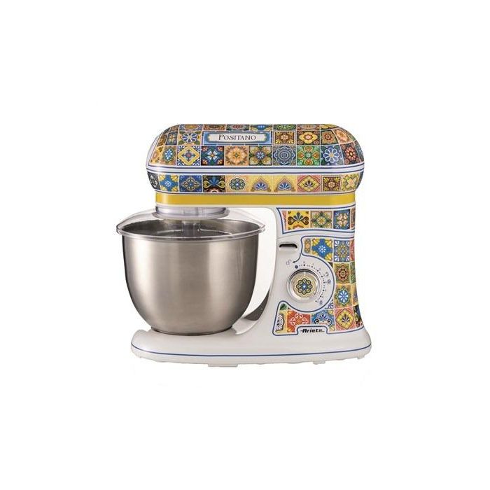 Ariete 1588 POSITANO Robot de Cocina con Bol de Acero Inoxidable para Mezclar y Amasar 1