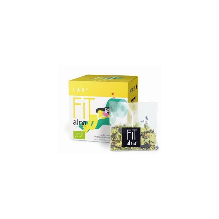 ALMA FIT Lax Infusión Ecológica Vegan para Estreñimiento - 12 Sobres (3g c/u)