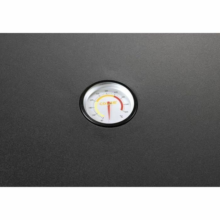 Cozze Horno de pizza a gas 90426 - Giratorio con termómetro y puerta integrados