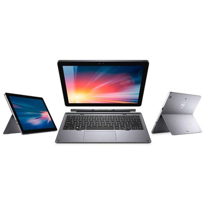 Dell Portatil Reacondicionado Latitude 7200 12" i5-8th 8GB RAM 256GB M2 SSD Win 11 Pro Teclado Extranjero con Kit Español