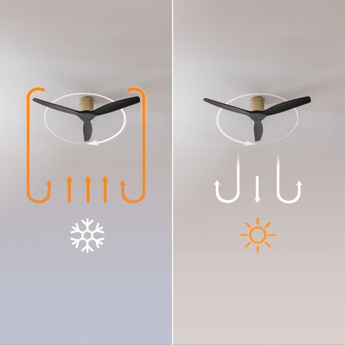 Ventilador de Techo Cecotec Aero 5400 Classic 40 W Ø 132 cm Negro Dorado 4