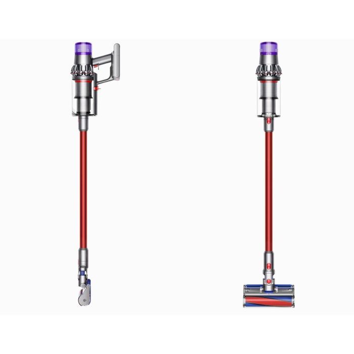 Dyson V11 Fluffy Aspiradora sin Cable, Inalámbrica, Níquel/Rojo 1
