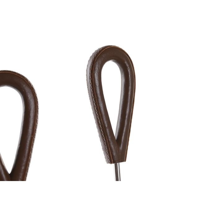 DKD Home Decor Chimenea Moderno Inox Aluminio Plateado Set de 4 4 x 54 x 7 cm 4