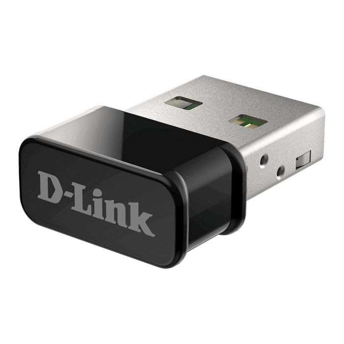 D-Link AC1300 Adaptador USB Wi-Fi MU-MIMO Wireless AC Nano para Conexión Fácil y Rápida D-Link AC1300 Adaptador USB Wi-Fi MU-MIMO Wireless AC Nano para Conexión Fácil y Rápida