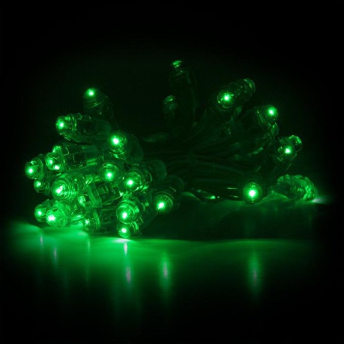 Epistar DE-PIX-12-G Pixel LED Módulo Individual con LED 8mm Cadena 40 Unidades Verde 0.1W 2Lm 12mm 5V 50.000h 1