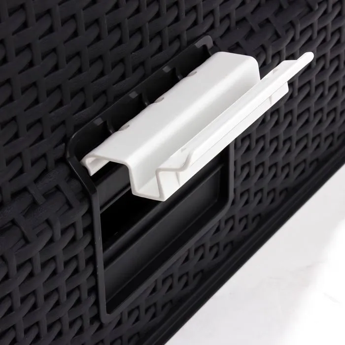 Arenero para Gatos Curver Antracita 51 x 38,5 x 39,5 cm Plástico (Plástico) 5