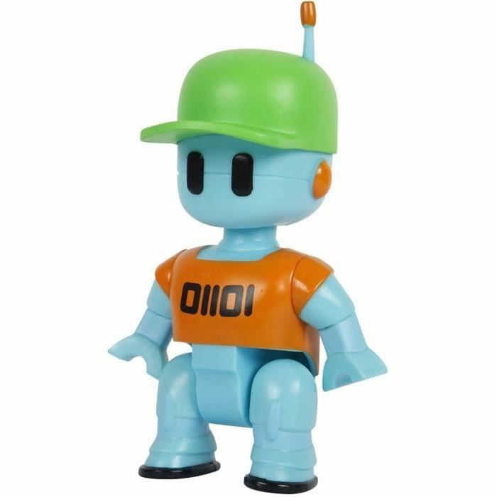 Bandai Figura Articulada Stumble Guys Robot Guy 11 cm con Pegatinas BAN3701405828417 1