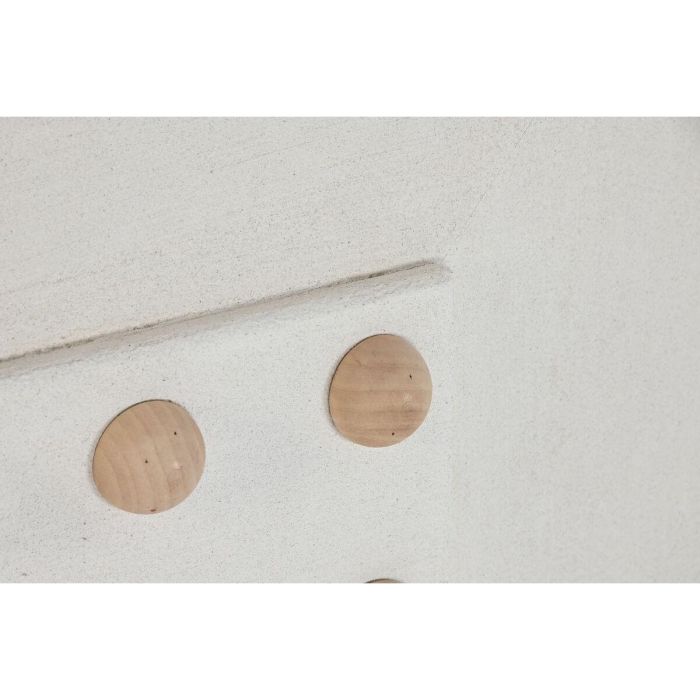 DKD Home Decor Decoración Pared Scandi Blanco Natural 80x80x6 cm Bolitas de MDF y Abeto 2 DKD Home Decor Decoración Pared Scandi Blanco Natural 80x80x6 cm Bolitas de MDF y Abeto 2