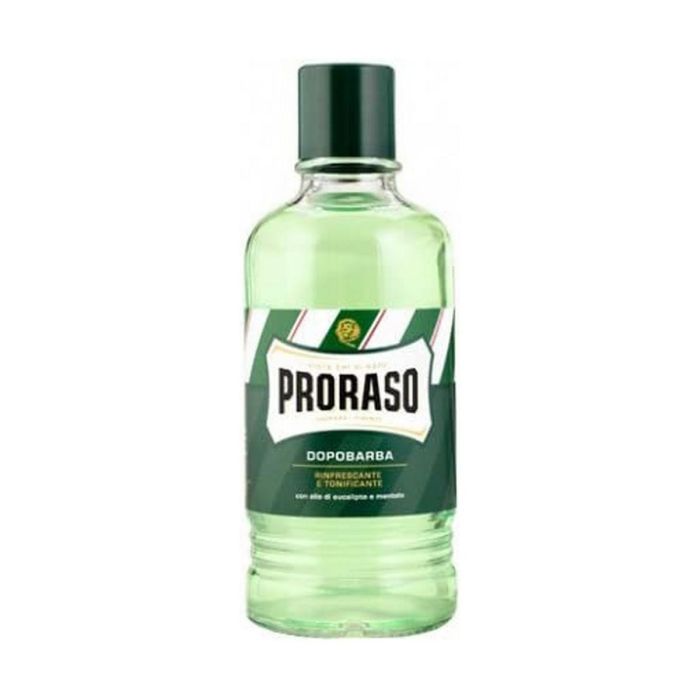 Proraso PROFESIONAL After Shave Loción Tonificante y Refrescante Eucalipto-Mentol para Hombre - Alivia y Cuida la Piel, 400 ml 1