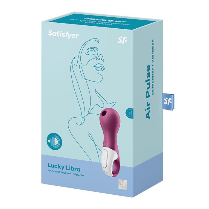 Satisfyer Lucky libra succionador berry