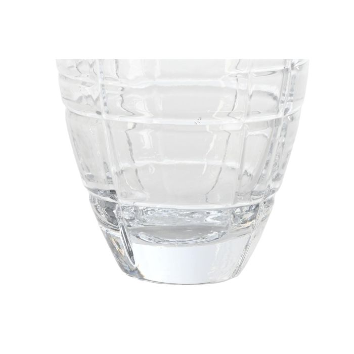 DKD Home Decor Jarrón Moderno Transparente Cristal 11.5 x 28 x 11.5 cm 1