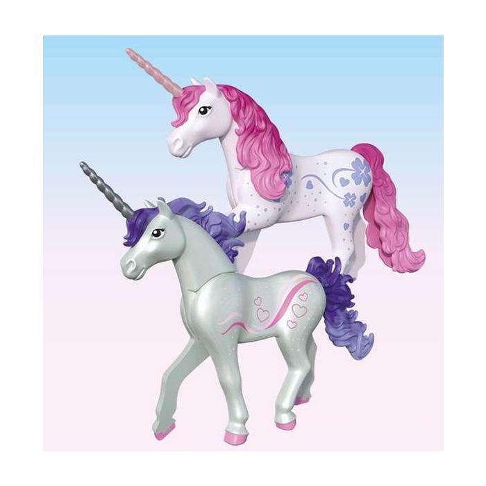 Establo mágico unicornio para mamá y potro playmobil 4 Establo mágico unicornio para mamá y potro playmobil 4