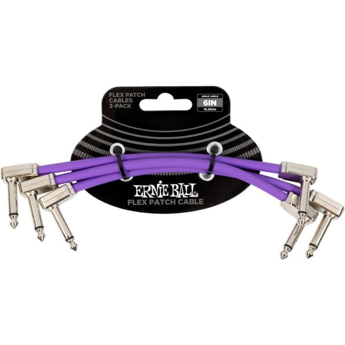 Cable Eb Flex Patch 6? Purple - Pack 3 2 Cable Eb Flex Patch 6? Purple - Pack 3 2