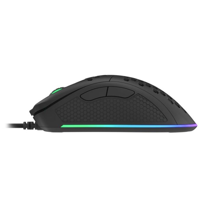 GENESIS Krypton 555 Ratón Gaming Óptico Pixart PAW3333 8000 DPI RGB Ultraligero 70g Ergonómico Mano Derecha USB 1