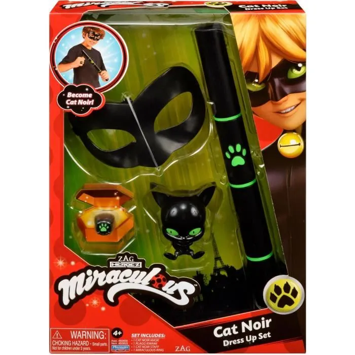 Bandai Conjunto de Transformación Miraculous Gato Negro 3