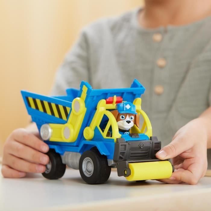Spin Master 6066528 Rubble & Crew PAW Patrol - Camión Volquete Juguete con Figura de Acción Wheeler Vehículo Construcción +3 años 5 Spin Master 6066528 Rubble & Crew PAW Patrol - Camión Volquete Juguete con Figura de Acción Wheeler Vehículo Construcción +3 años 5