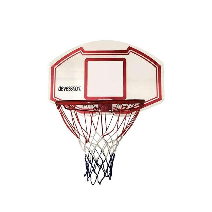 Ociotrends Canasta de Baloncesto con Tablero Ajustable a Pared de 45cm, Colores Blanco y Rojo, Ideal para Niños +8 Años Ociotrends Canasta de Baloncesto con Tablero Ajustable a Pared de 45cm, Colores Blanco y Rojo, Ideal para Niños +8 Años