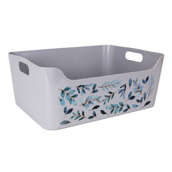 Dem Cesta Multiusos con Flores, 33 x 24 x 14.5 cm (12 Unidades) 3