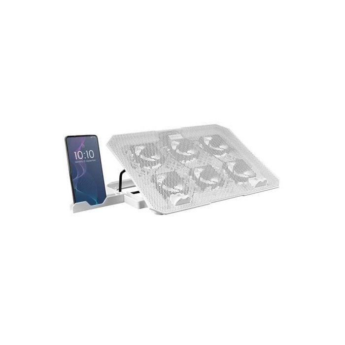 Soporte Refrigerante Mars Gaming MNBC23 para Portátiles hasta 16"/ Iluminación LED Soporte Refrigerante Mars Gaming MNBC23 para Portátiles hasta 16"/ Iluminación LED