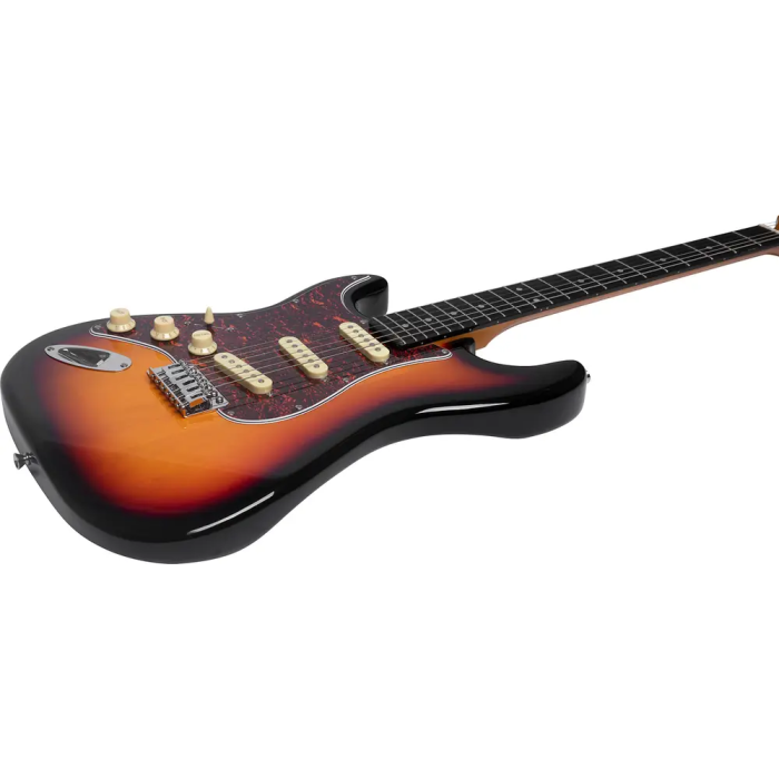EKO Guitarra Eléctrica Starter ST300 Tipo Stratocaster Sunburst (Zurdos) 4