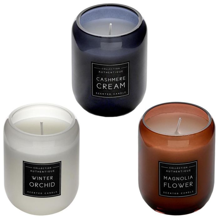 Home Deco Factory Vela Perfumada Diámetro 7.5 cm Altura 10 cm - Aromas Surtidos Magnolia, Orquídea, Cachemira 2