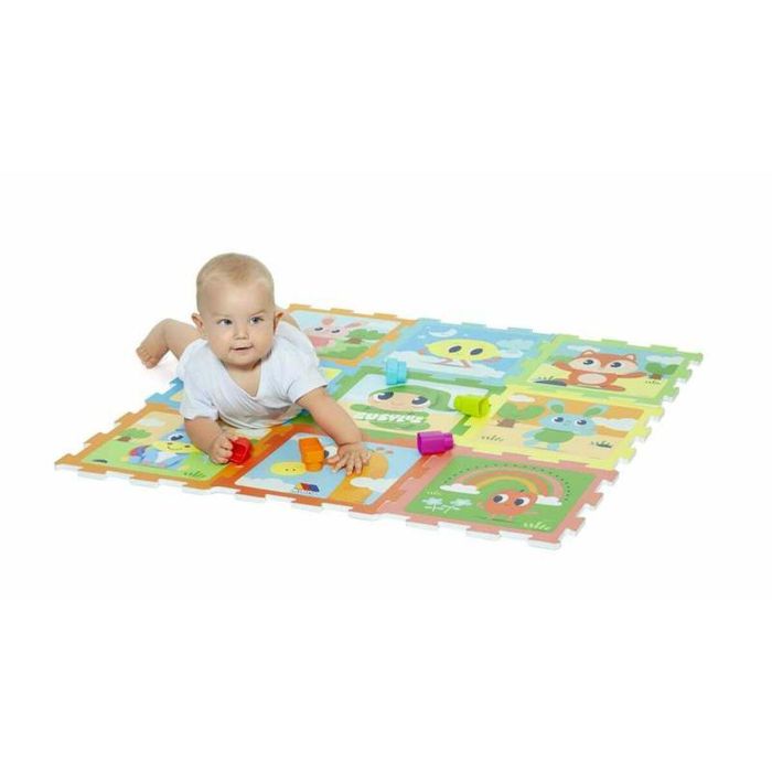 Alfombra puzzle para bebe 91,50x91,50x2 cm 3 Alfombra puzzle para bebe 91,50x91,50x2 cm 3