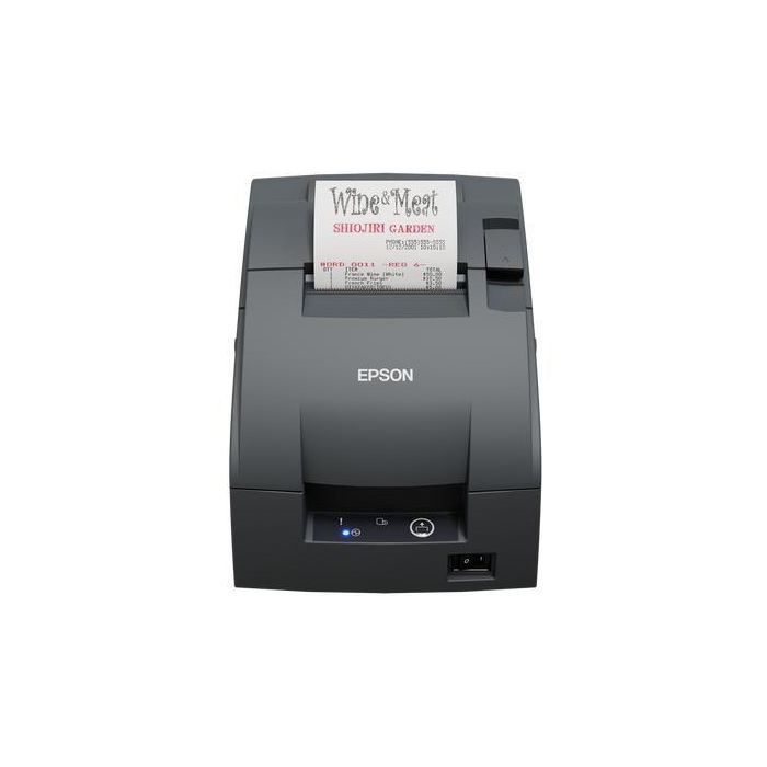 Epson (142) TM-U220IIB Impresora de Recibos de Impacto Ethernet con PS, Sensor NE, EDG. Alta Velocidad, Fácil Uso y Compatible