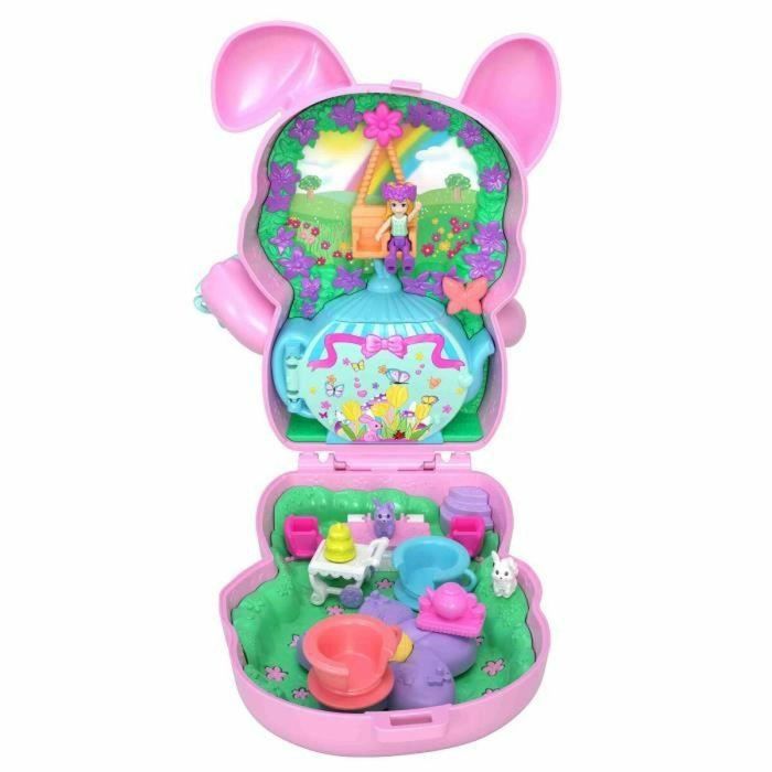 Playset Polly Pocket Tea Time Rabbit Box 5 Playset Polly Pocket Tea Time Rabbit Box 5