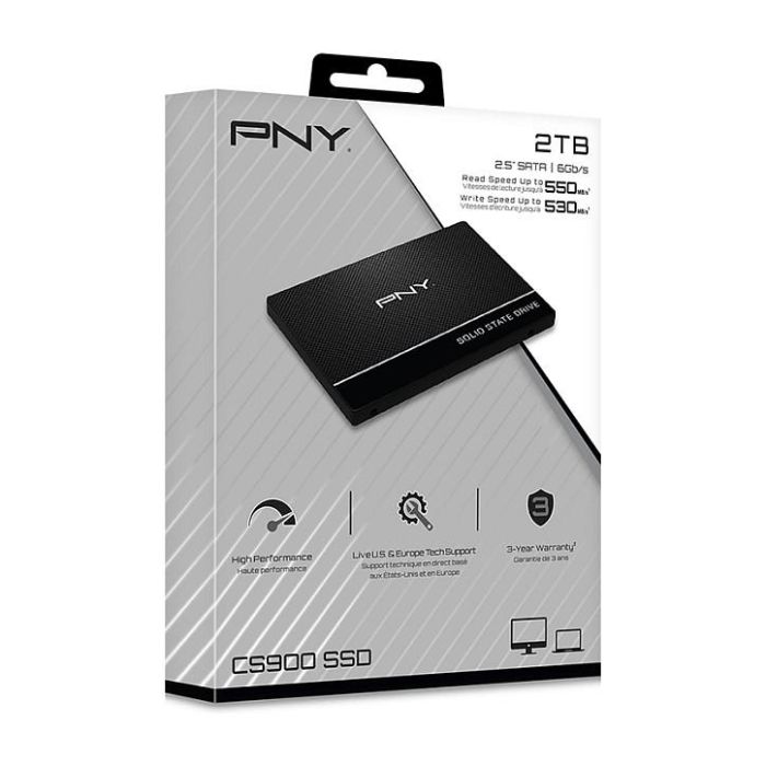 PNY CS900 2TB SSD 2.5" SATA III 3