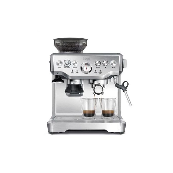 Sage SES875BSS2EEU1A Cafetera Barista Express™, Cafetera de Espresso con Molinillo Integrado para Granos Recién Molidos 1