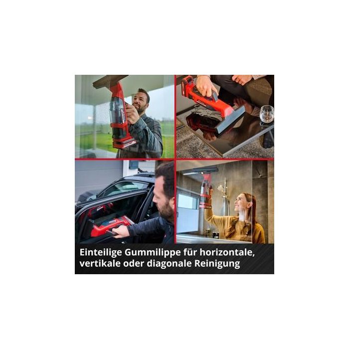 Einhell BRILLANTO Akku-Fensterreinger 4