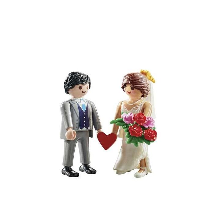 Playmobil Pareja de Novios con Accesorios para Mayores de 3 Años 0 Playmobil Pareja de Novios con Accesorios para Mayores de 3 Años 0