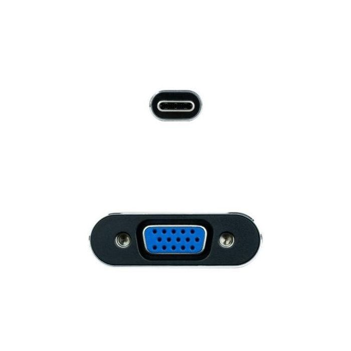 Adaptador USB a VGA NANOCABLE 10.16.4101-G (1 unidad) 1 Adaptador USB a VGA NANOCABLE 10.16.4101-G (1 unidad) 1