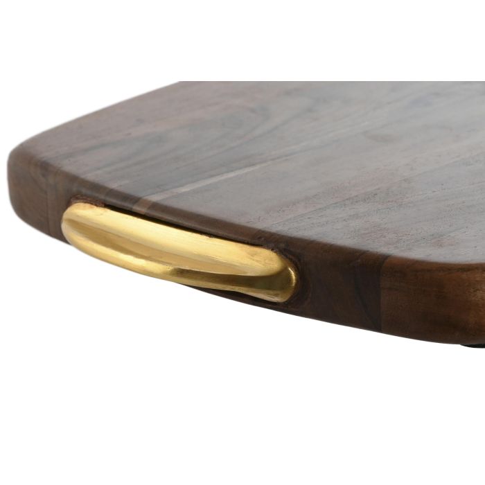 Tabla Cortar Basicos DKD Home Decor Natural Dorado 26.6 x 4.5 x 40.5 cm 2 Tabla Cortar Basicos DKD Home Decor Natural Dorado 26.6 x 4.5 x 40.5 cm 2