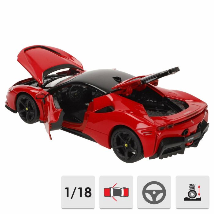 Coche Bburago Ferrari SF90 Stradale 1:18 5