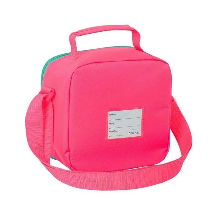 Portameriendas Térmico Nait Nait Rosa fluor 20 x 20 x 15 cm 5 Portameriendas Térmico Nait Nait Rosa fluor 20 x 20 x 15 cm 5