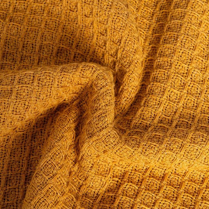 Colcha Panal Ocre Algodón Textil/Hogar 280 X 260 cm