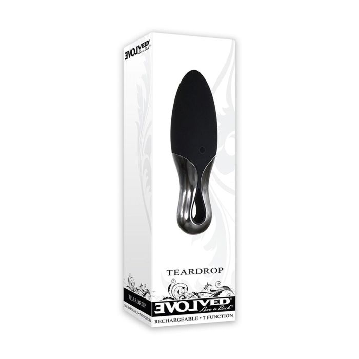 Mini Vibrador Evolved Teardrop Negro 1